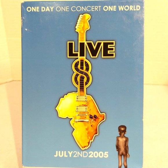 Live 8 One Day One Concert One World Live Aid 2005 (DVD, 4 DISC) - Picture 1 of 7